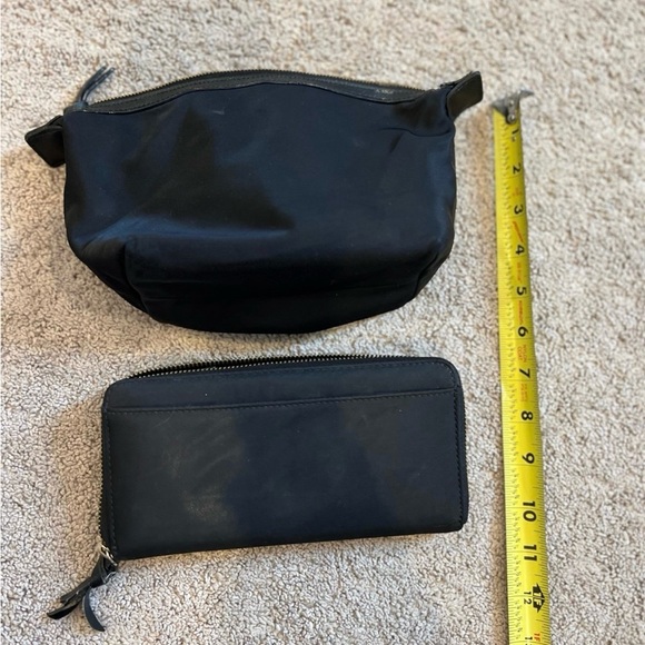 Kate Spade black nylon wallet and make up case - good used condition - Picture 8 of 8